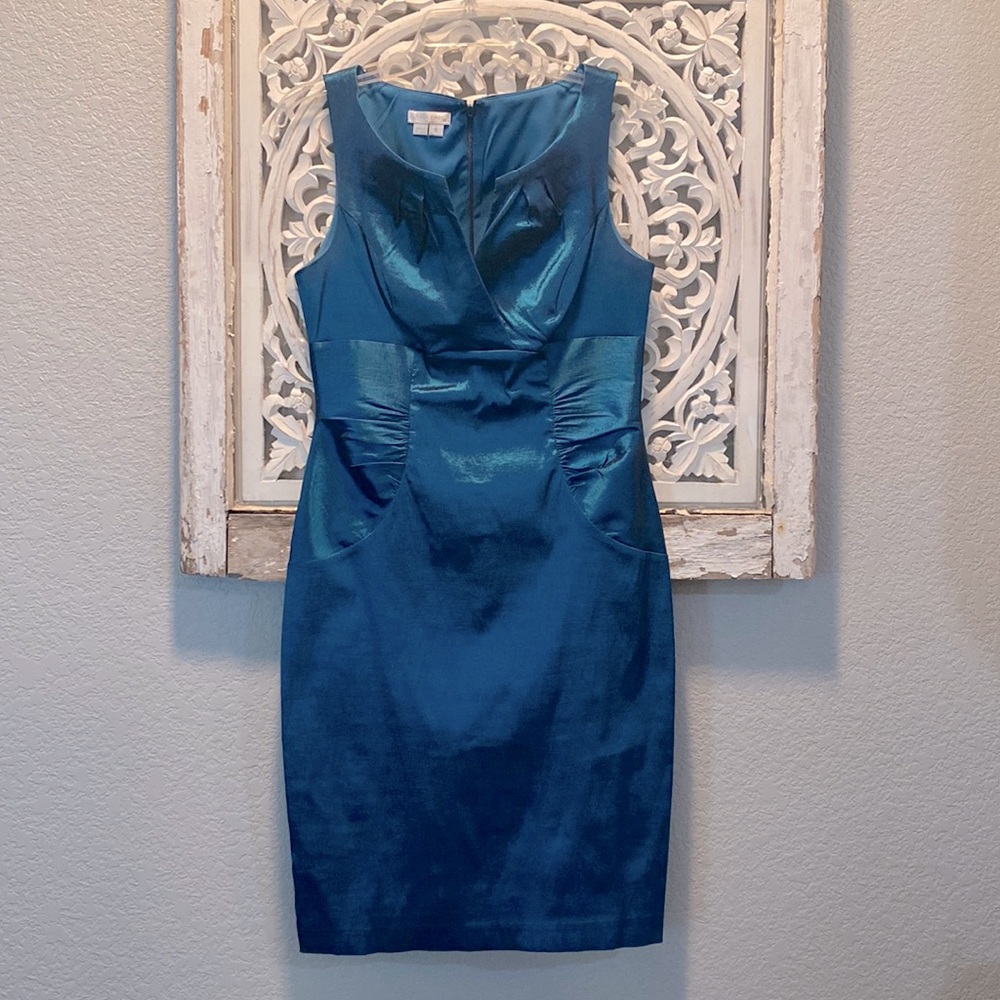 Women’s London Times Blue Cocktail Dress Size 8!